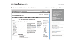 Desktop Screenshot of openbrandmanual.com