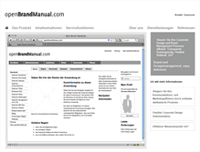 Tablet Screenshot of openbrandmanual.com